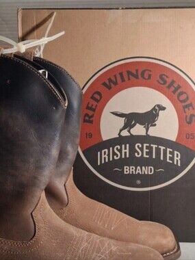Red Wing Irish Setter Hunt Deadwood Boots Mens Sz. 10